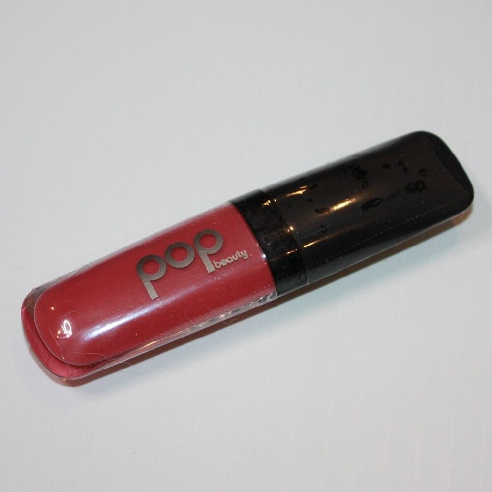POP Beauty Plump Pout Liquid Lipstick Stain in Color Peony Petal Brand New